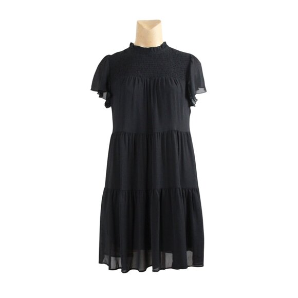 A-line Tiered Mini Summer Dress - Picture 1 of 16